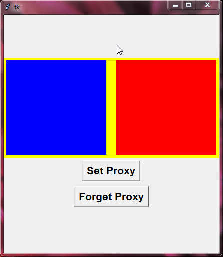 set proxy sash to a specifc place and then delete it